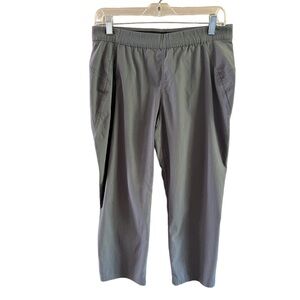 Simply Vera Vera Wang We mens gray pedal pushers stretch nylon blend size PM